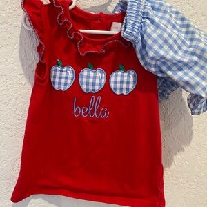 Red and Blue Kids Matching Set